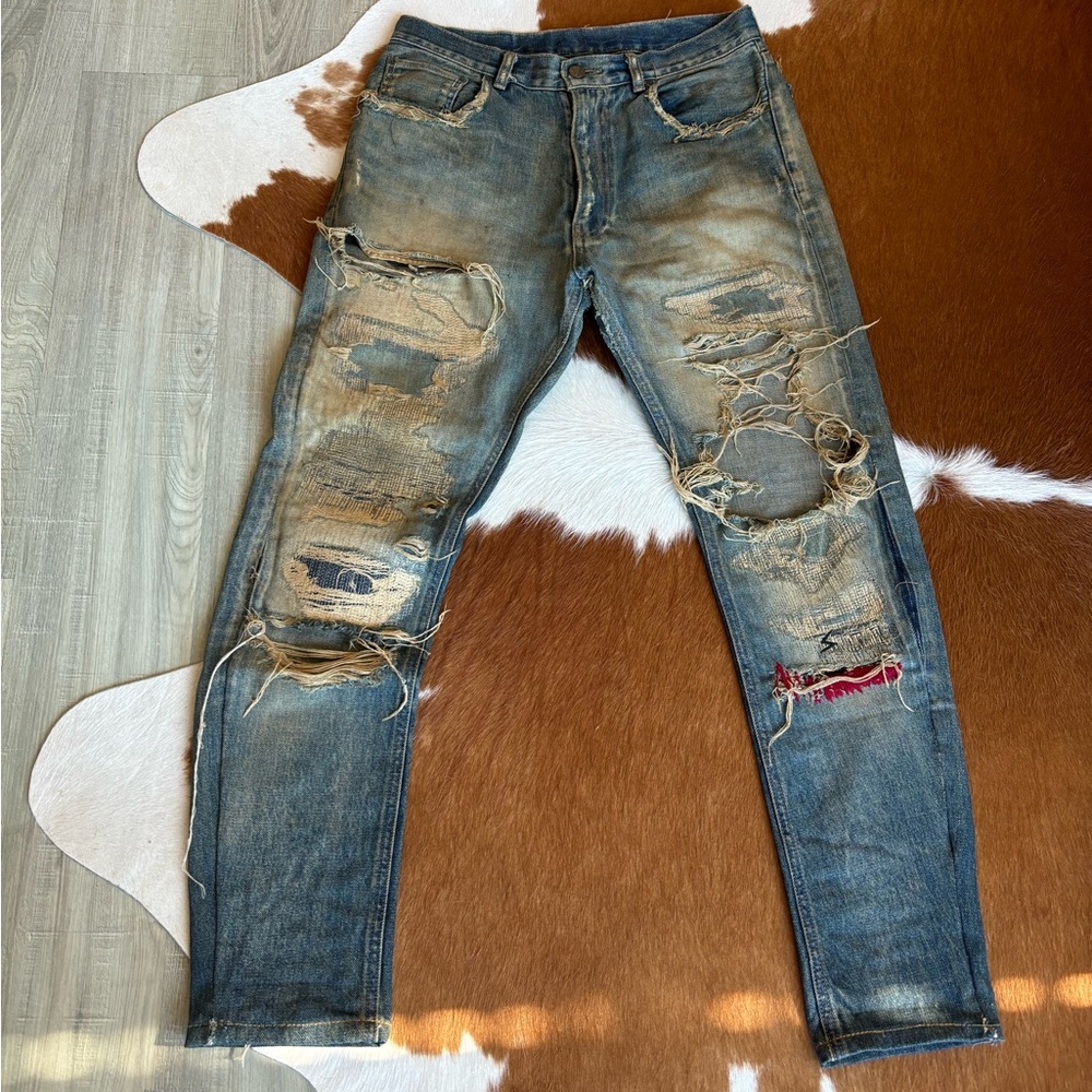 Undercover 68 Red Yarn Japanese Denim (Size M)